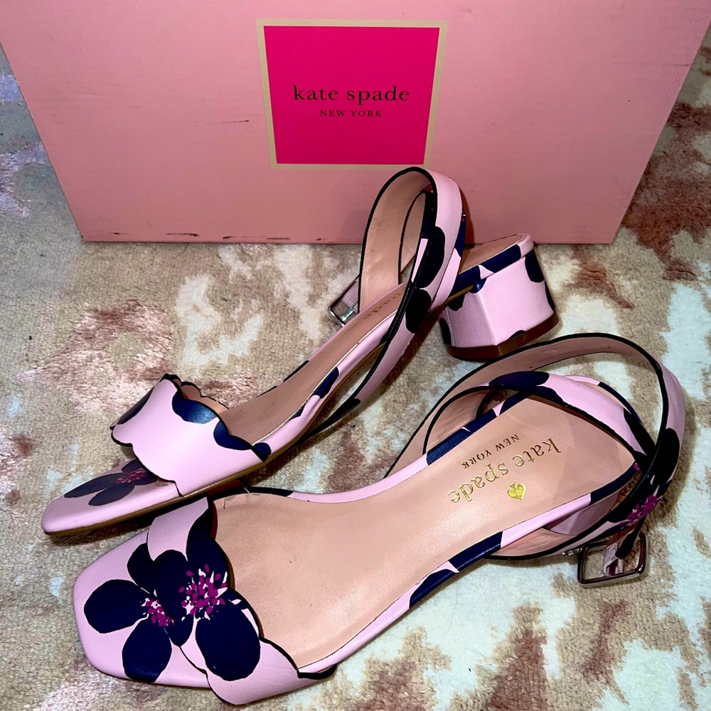 Kate Spade Edie Floral Heel Sandal